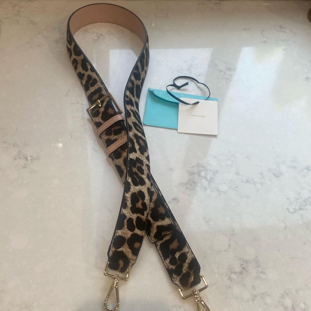 Kate Spade Leopard Print Bag Strap